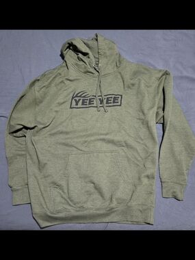 Yee Yee Men's Olive Green Pullover Hoodie